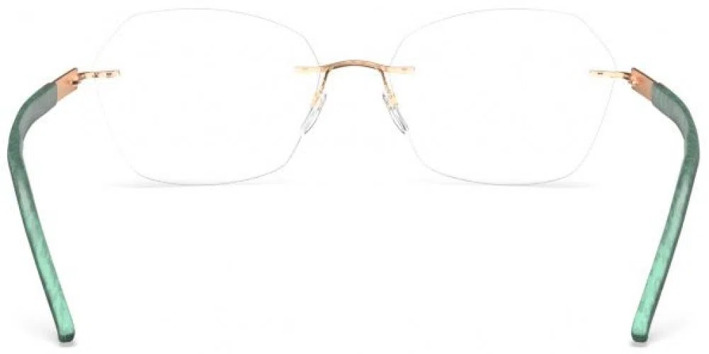 Silhouette Identity Demo Rimless 5535 Eyeglasses - view 19
